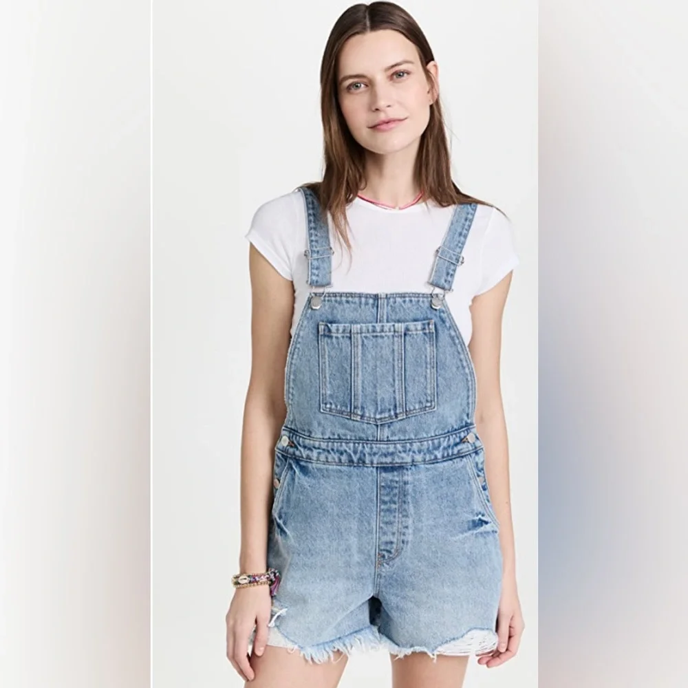 Rolla’s Denim Overall Shorts- Size 26